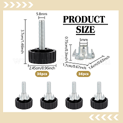 36Pcs Plastic & Iron Screw&nbsp;KY-PH0002-39