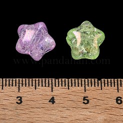 Crackle Transparent Acrylic Beads&nbsp;AC-CBA4496-01