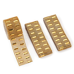 8 Rows Plastic Diamond Mesh Wrap Roll Rhinestone Crystal Ribbon Cake Wedding Decoration&nbsp;DIY-TAC0005-16