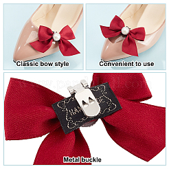 2Pcs Detachable Polyester Shoe Buckle Clips&nbsp;AJEW-DR0001-89