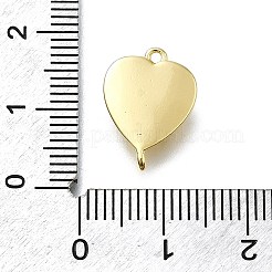 Brass Heart Links&nbsp;KK-K400-49G-01