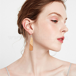 DIY Wooden Dangle Earring Making Kits&nbsp;DIY-OC0006-39