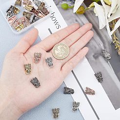 Tibetan Style Alloy Beads&nbsp;TIBEB-FH0001-02