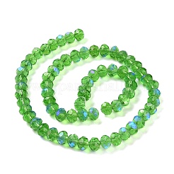 Electroplate Glass Beads Strands&nbsp;LS-EGLA-A034-T3mm-L08