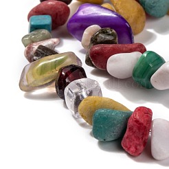 Natural & Synthetic Gemstone Chips Beads Strands&nbsp;G-L154-21