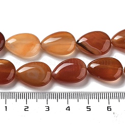 Natural Red Agate Beads Strands&nbsp;G-P528-L10-01