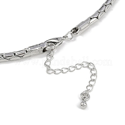 Rack Plating Brass Necklaces for Women&nbsp;NJEW-K382-09P