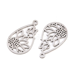 Buddhist 304 Stainless Steel Pendants&nbsp;STAS-E521-06A-P