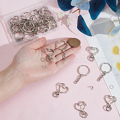 DIY Keychain Findings Kits&nbsp;DIY-SP0006-96P