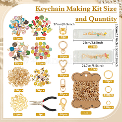 DIY Keychain Makings Kits&nbsp;FIND-MA0007-08