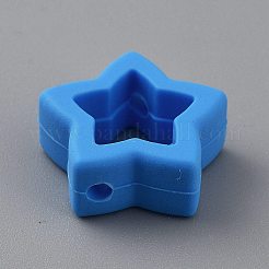 Star Silicone Focal Beads&nbsp;SIL-TAC0008-07F