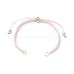 5Pcs 5 Colors Candy Color Braided Nylon Cord Slider Bracelet Making&nbsp;AJEW-JB01237