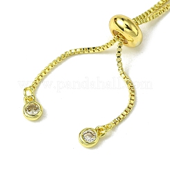 Brass with Cubic Zirconia Bracelets Makings&nbsp;FIND-Z035-21G