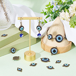 30Pcs 5 Style Plastic Connector Charms&nbsp;FIND-AR0002-83AB
