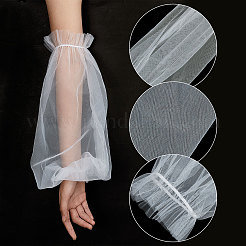Gauze Lace Arm Sleeves&nbsp;AJEW-WH0248-29B