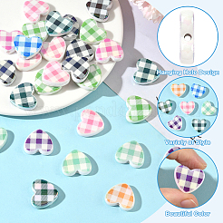 30Pcs Opaque Acrylic Beads&nbsp;MACR-SC0002-39