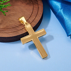 1Pc Brushed 304 Stainless Steel Pendants&nbsp;STAS-TADJ0001-07G
