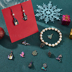 20Pcs 10 Style Alloy Pendants&nbsp;FIND-CN0001-41