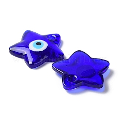 Handmade Evil Eye Lampwork Pendants&nbsp;LAMP-I026-12-A