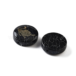 Dyed Black Synthetic Turquoise Beads&nbsp;G-F775-B11