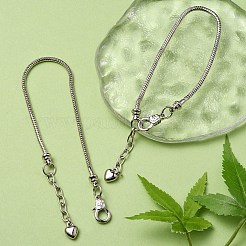 2Pcs Brass European Style Bracelets For Jewelry Making&nbsp;KK-YW0001-55