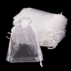 50Pcs Organza Bags Jewellery Storage Pouches Wedding Favour Party Mesh Drawstring Gift&nbsp;OP-TA0001-16E