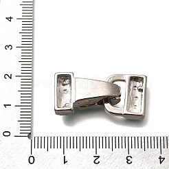 Brass Enamel Fold Over Clasps&nbsp;KK-M313-40P-03