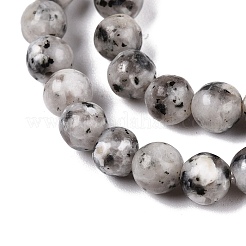 Dyed Natural White Jade Beads Strands&nbsp;G-T140-4mm-B02