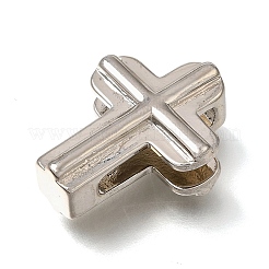 Brass Slide Charms&nbsp;KK-CBAEEA8-14P