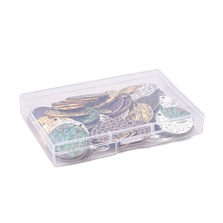 48Pcs 12 Style Alloy Pendants&nbsp;PALLOY-PH0001-90