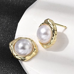 Brass Stud Earring&nbsp;EJEW-H180-03G