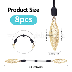 8Pcs Brass Fishing Lures&nbsp;FIND-FH0017-59C