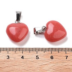 Natural White Jade Charms&nbsp;HEAR-PW0001-057-19