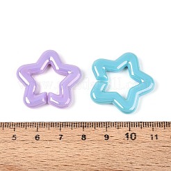 UV Plating Opaque Acrylic Linking Rings&nbsp;SACR-T017-57M