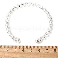 Electrophoresis Iron Cuff Bangles for Women&nbsp;BJEW-M057-03P