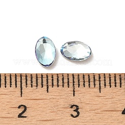 Glass Rhinestone Cabochons&nbsp;RGLA-P037-08A-D202