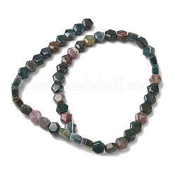 Natural Indian Agate Beads Strands&nbsp;G-G463-A09-8x9mm