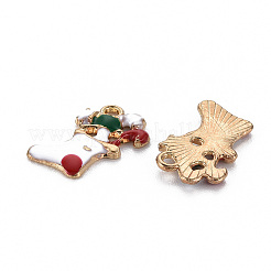 Alloy Enamel Pendants&nbsp;ENAM-S126-058-NR