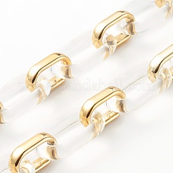 Handmade CCB Plastic Cable Chains&nbsp;AJEW-JB00960-01