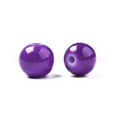 Baking Paint Glass Beads&nbsp;DGLA-Q026-01