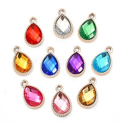 30Pcs UV Plating ABS Plastic Pendants&nbsp;KY-FS0001-01