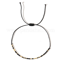 Boho Adjustable Handmade Glass Seed Braided Bead Bracelets for Women&nbsp;HK4747-1