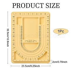 Plastic Rectangle Bead Design Boards&nbsp;TOOL-YW0001-27