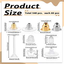 540Pcs 9 Styles DIY Jewelry Making Finding Kits&nbsp;DIY-LP0003-36