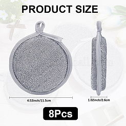 8Pcs Polyester with Cleaning Sponge for Bowl&nbsp;AJEW-GF0010-85