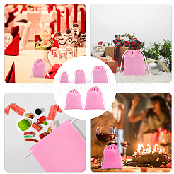 40Pcs 5 Styles Rectangle Velvet Pouches&nbsp;TP-NB0001-35C
