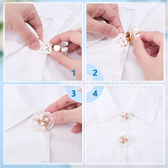 10Pcs 5 Styles Alloy Cufflinks&nbsp;BUTT-WR0001-40