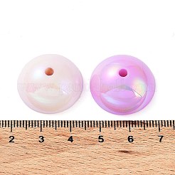 UV Plating Transparent Acrylic Beads&nbsp;OACR-Z013-04