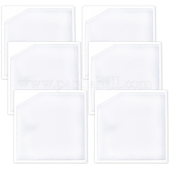 Square PVC Self Adhesive Planner Pockets&nbsp;AJEW-CP0011-59A