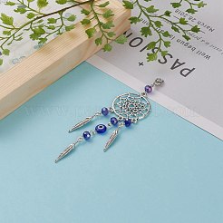 Tibetan Style Alloy Pendants&nbsp;HJEW-JM00406